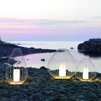 Karman Cell lampada da terra led per esterno