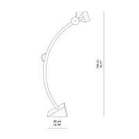 Memphis Treetops floor lamp