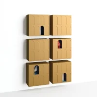 Minotti Roma Pensile wall unit