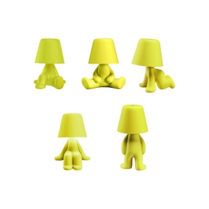 Qeeboo Sweet Brothers masterpack x 5 completo giallo