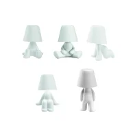 Qeeboo Sweet Brothers masterpack x 5 completo bianco