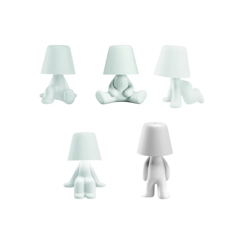 Qeeboo Sweet Brothers masterpack x 5 completo bianco