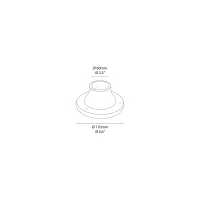 Sovil Accessory floor base for Ø60 pole and pole head