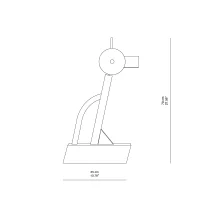 Memphis Tahiti table lamp