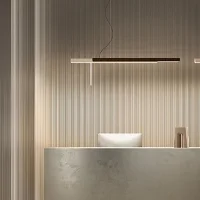 Kundalini Dala Linear lampada a sospensione led