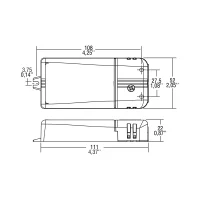 TCI driver LED UNIVERSALE 20W HC 100-240V