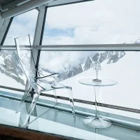 Kartell tavolino Tip Top Vetro
