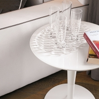 Kartell Tip Top Glass side table
