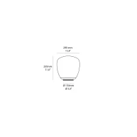 Linea Light Amphora diffusore per lampada Rolling Sky
