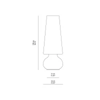 Plust Fade Lamp M lampada da terra