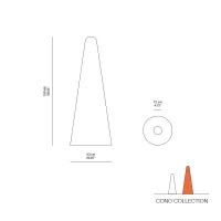 Slide Cono floor lamp Slide Cono floor lamp