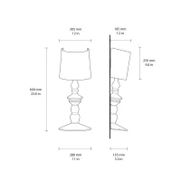 Karman Alì e Babà led wall lamp