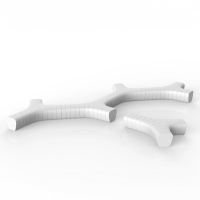 Plust Jetlag modular bench