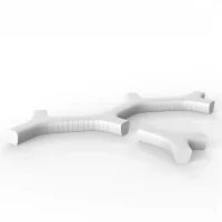 Plust Jetlag modular bench