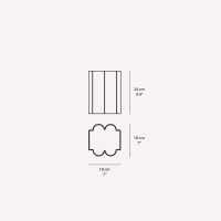 Kartell vaso Okra