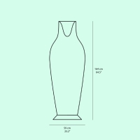 Kartell Misses Flower Power vase