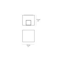 Linea Light Loop66 led wall lamp ip66