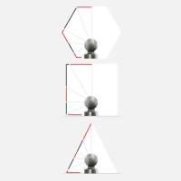 iGuzzini Trick em lampada effetto lama 360°