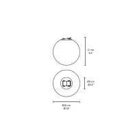 copy of Vibia Dots Outdoor 4702 floor spotlight IP65