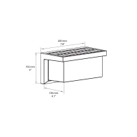 Lampo Applique Solar Led lampada solare