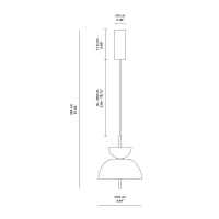 Maytoni Bangkok suspension lamp Maytoni Bangkok suspension lamp