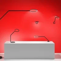 Artemide Vine Light Minimal Articulated LED Wall Lamp