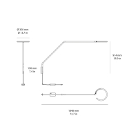 Artemide Vine Light L led wall lamp
