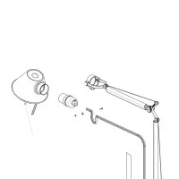 Artemide Riflettore Alluminio Ricambio per Tolomeo Micro