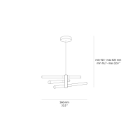 Maytoni Axis suspension lamp