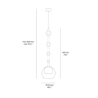 Maytoni Ros suspension lamp