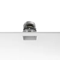 Flos Easy Kap 80 LED Adjustable Square Recessed Ceiling Flos Easy Kap 80 LED Adjustable Square Recessed Ceiling