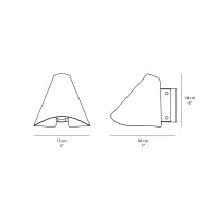 &Tradition Bonnet SC103 wall lamp