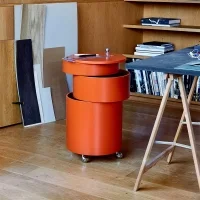 Verpan mobile tavolino con ruote Barboy