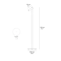 PAN Tigo floor portable battery-powered lamp ip54
