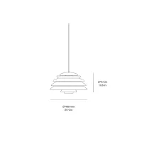 Verpan Hive lampada a sospensione led