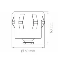 Lampo FC3W LED Recessed Spotlight Walkable For Outdoor