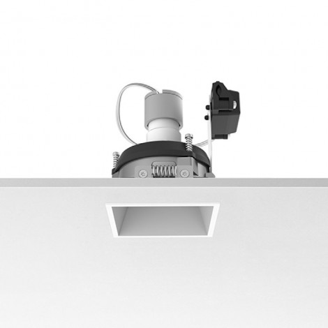 Flos Easy Kap 80 Orientabile Quadrato GU10 LED Faretto Incasso