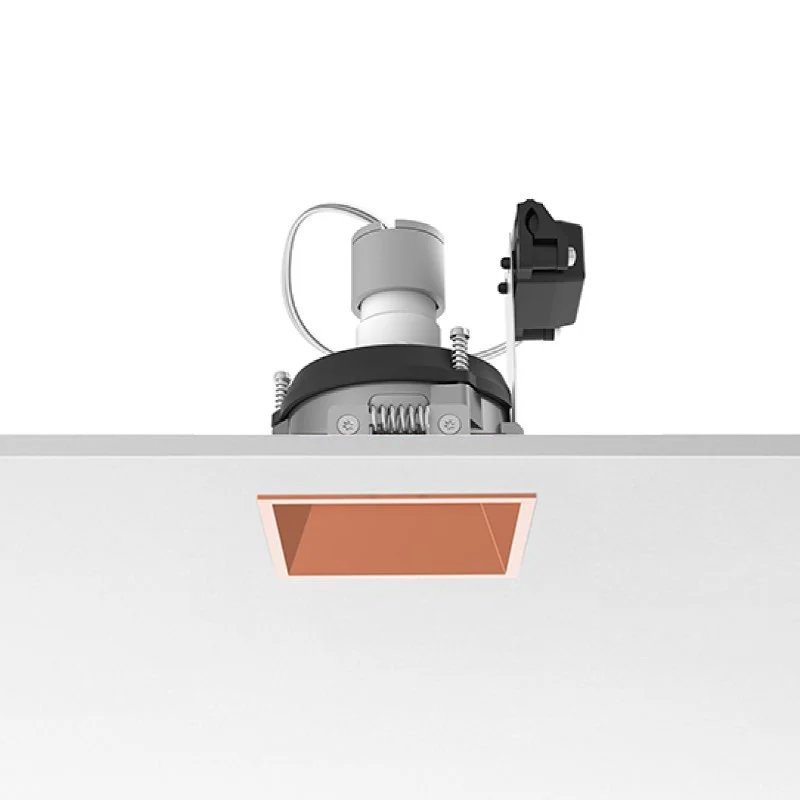 Flos Easy Kap 80 Adjustable Square GU10 LED Recessed Ceiling Flos Easy Kap 80 Adjustable Square GU10 LED Recessed Ceiling