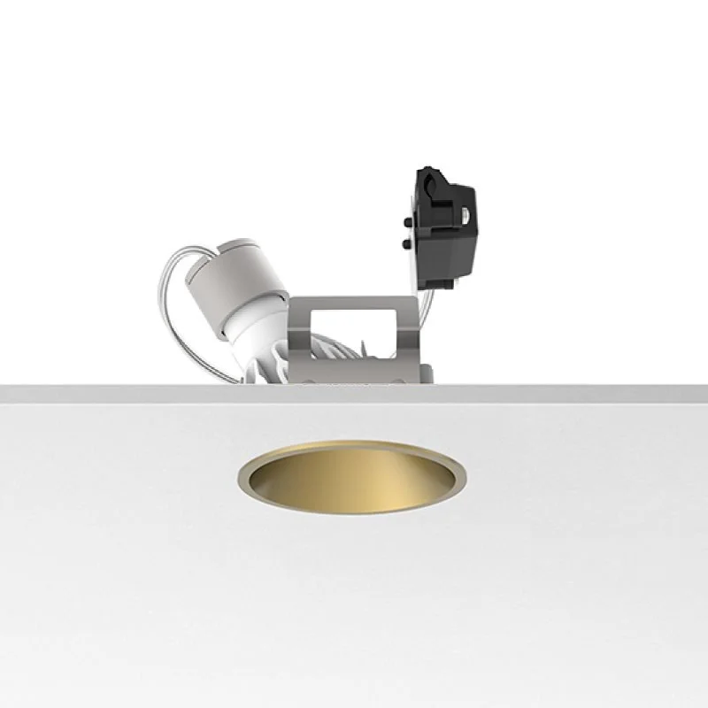 Flos Easy Kap 80 Wall Washer Round GU10 LED Recessed Ceiling Flos Easy Kap 80 Wall Washer Round GU10 LED Recessed Ceiling