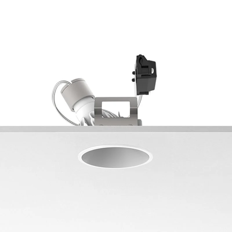 Flos Easy Kap 80 Wall Washer Round GU10 LED Recessed Ceiling Flos Easy Kap 80 Wall Washer Round GU10 LED Recessed Ceiling