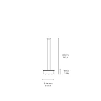 Fontana Arte Oort outdoor led floor lamp Fontana Arte Oort outdoor led floor lamp