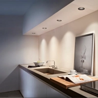 Flos Easy Kap 80 Wall Washer Rotondo GU10 LED Faretto Incasso