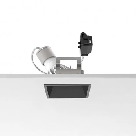 Flos Easy Kap 80 Wall Washer Quadrato GU10 LED Faretto Incasso