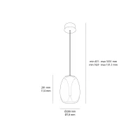 Maytoni Splash lampada a sospensione