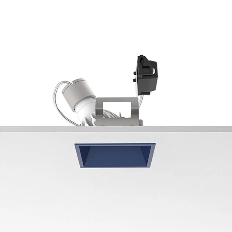 Flos Easy Kap 80 Wall Washer Square GU10 LED Recessed Ceiling Flos Easy Kap 80 Wall Washer Square GU10 LED Recessed Ceiling