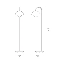 &Tradition Flowerpot VP12 floor lamp