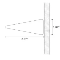 Flos Thin LED Lampada da parete per illuminazione indiretta