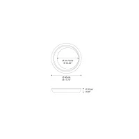 Lodes Tidal lampada LED ovale da soffitto circolare (aspetto i codici)