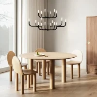 Luceplan J-US lampadario led Nero 1 H54