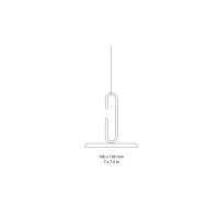 Penta Clip Mini lampada a sospensione led
